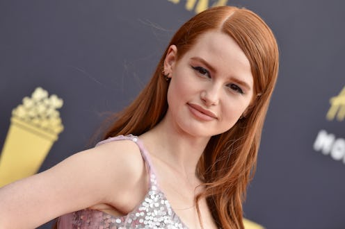 Madelaine Petsch poses on the red carpet