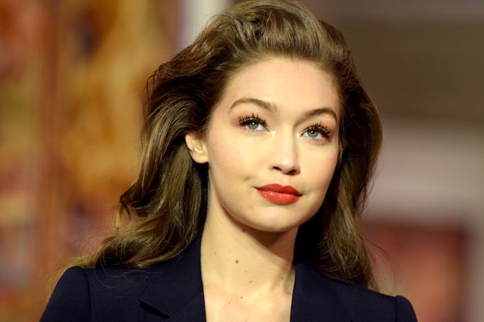 Gigi Hadid revealed a big clue as to when she might give birth to her first child.