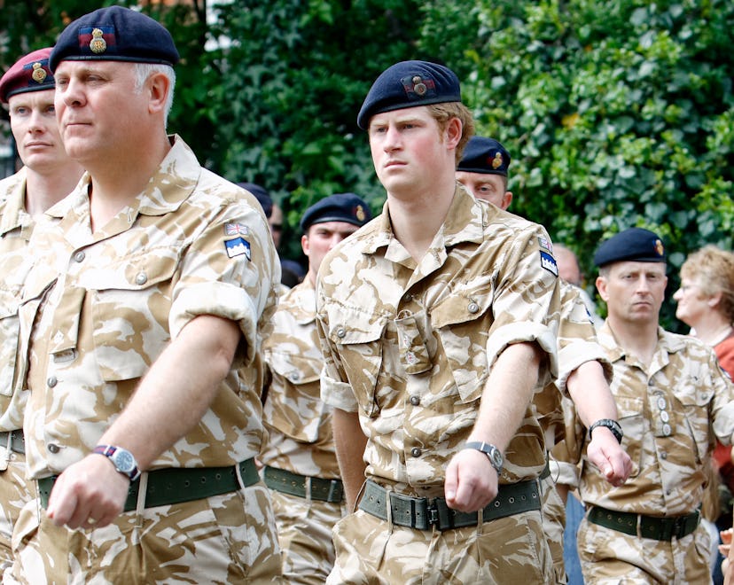 Prince Harry was in active combat while serving in the military