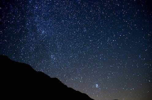 starry sky, sky, night