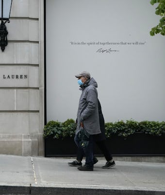 A Ralph Lauren storefront