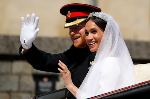 The exact light pink nail polish colors Meghan Markle wore for her wedding have been revealed.