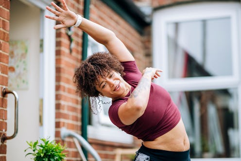 woman, exercising