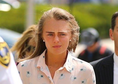 Michelle Carter heading into court