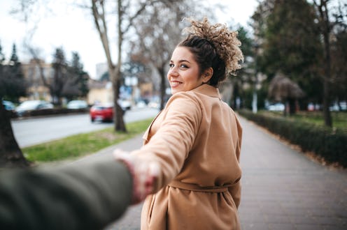 couple, hand holding