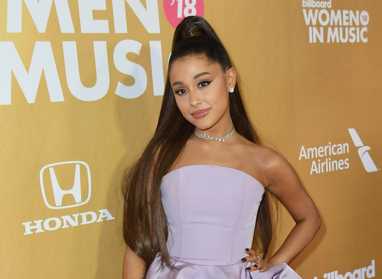 Ariana Grande attends the Billboard Music Awards.