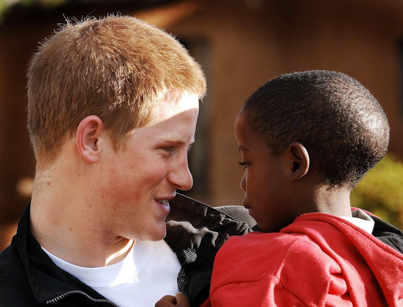 Prince Harry is the picture of kindness with kids.