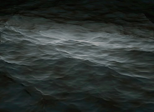 ocean, water, nature, ominous