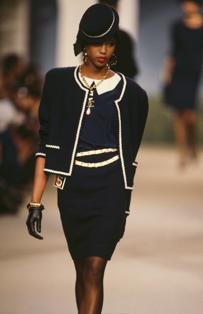 Chanel runway.  Runway fashion, Chanel fashion show, 90s runway