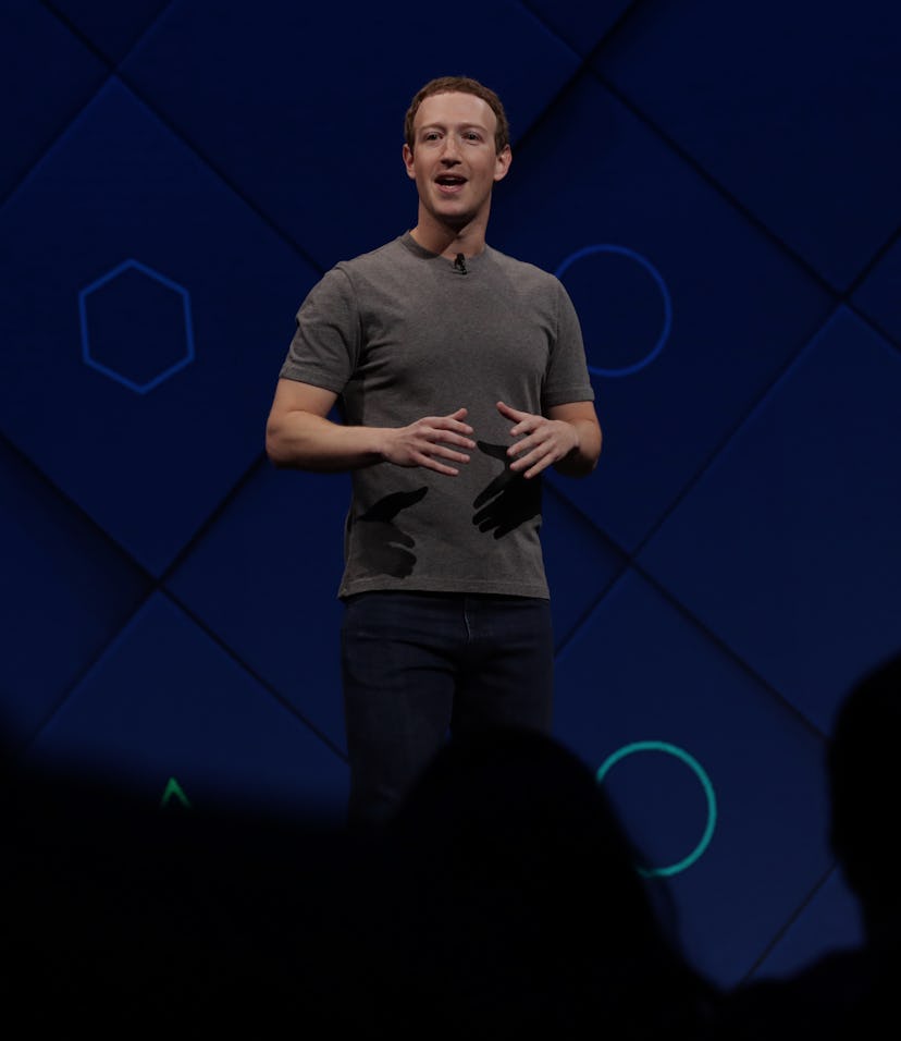 Facebook CEO Mark Zuckerberg.