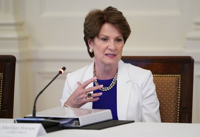 Lockheed Martin's CEO, Marillyn Hewson.