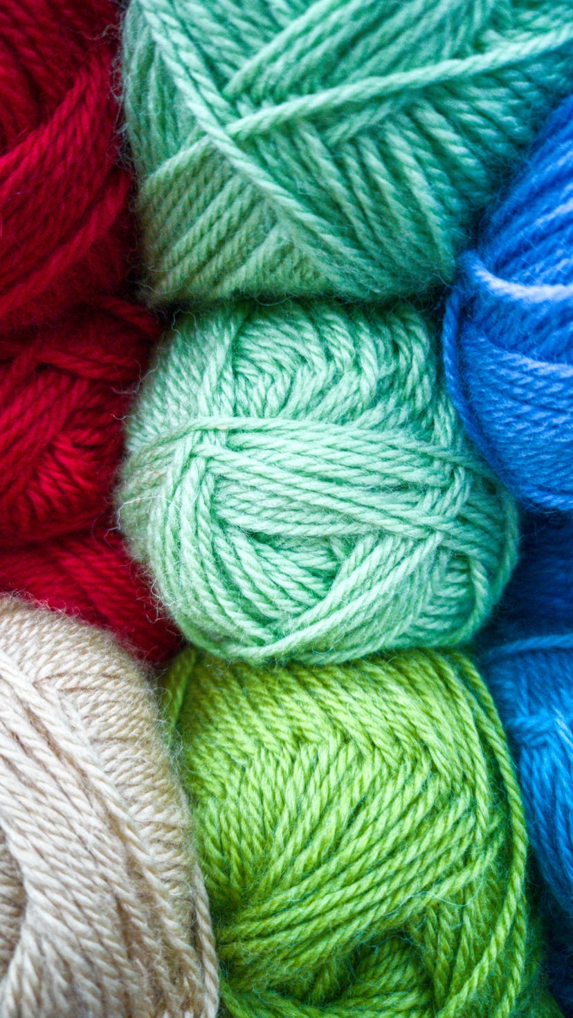 A close up of balls of yarn. This article details pandemic hobbies to do during the winter.