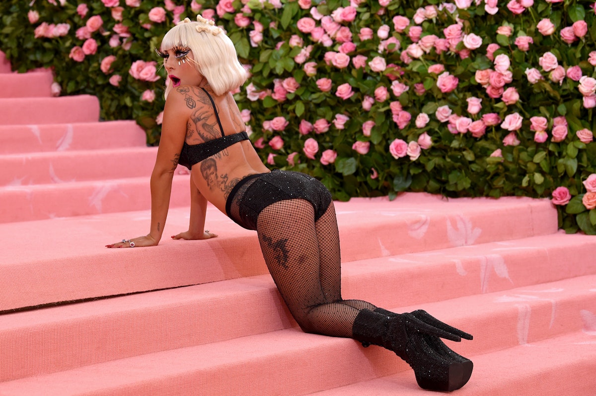 Lady Gaga Shows Off Her Large Tattoos At The Met Gala
