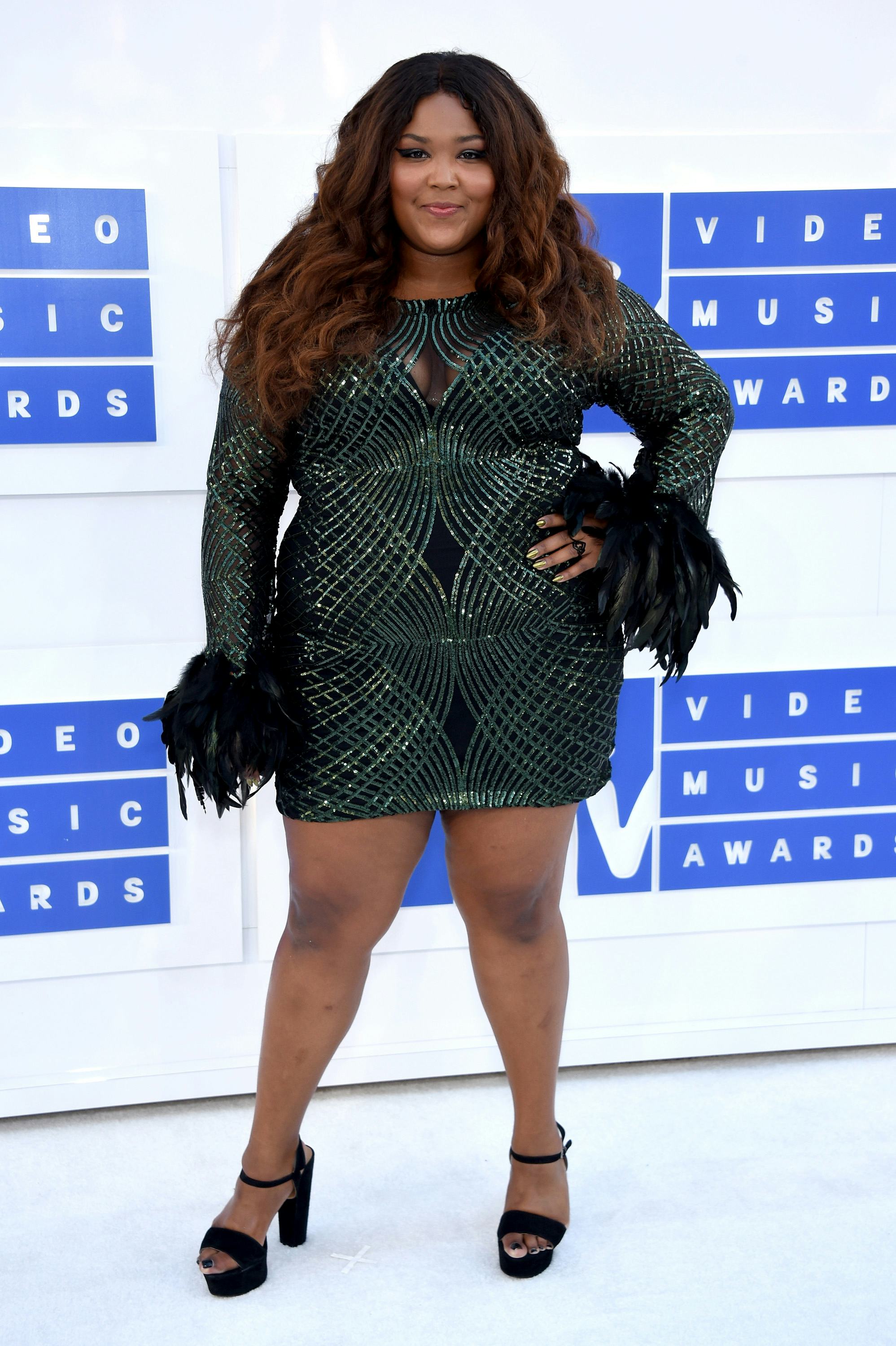 lizzo green dress