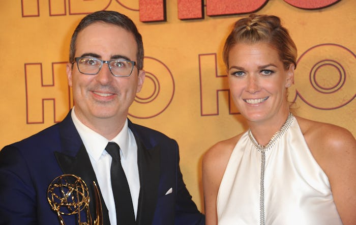 John Oliver thanked his wife during his Emmys acceptance speech