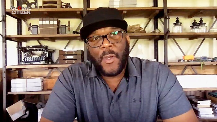 Tyler Perry opened up about his grandmother during his Emmy speech on Sunday.