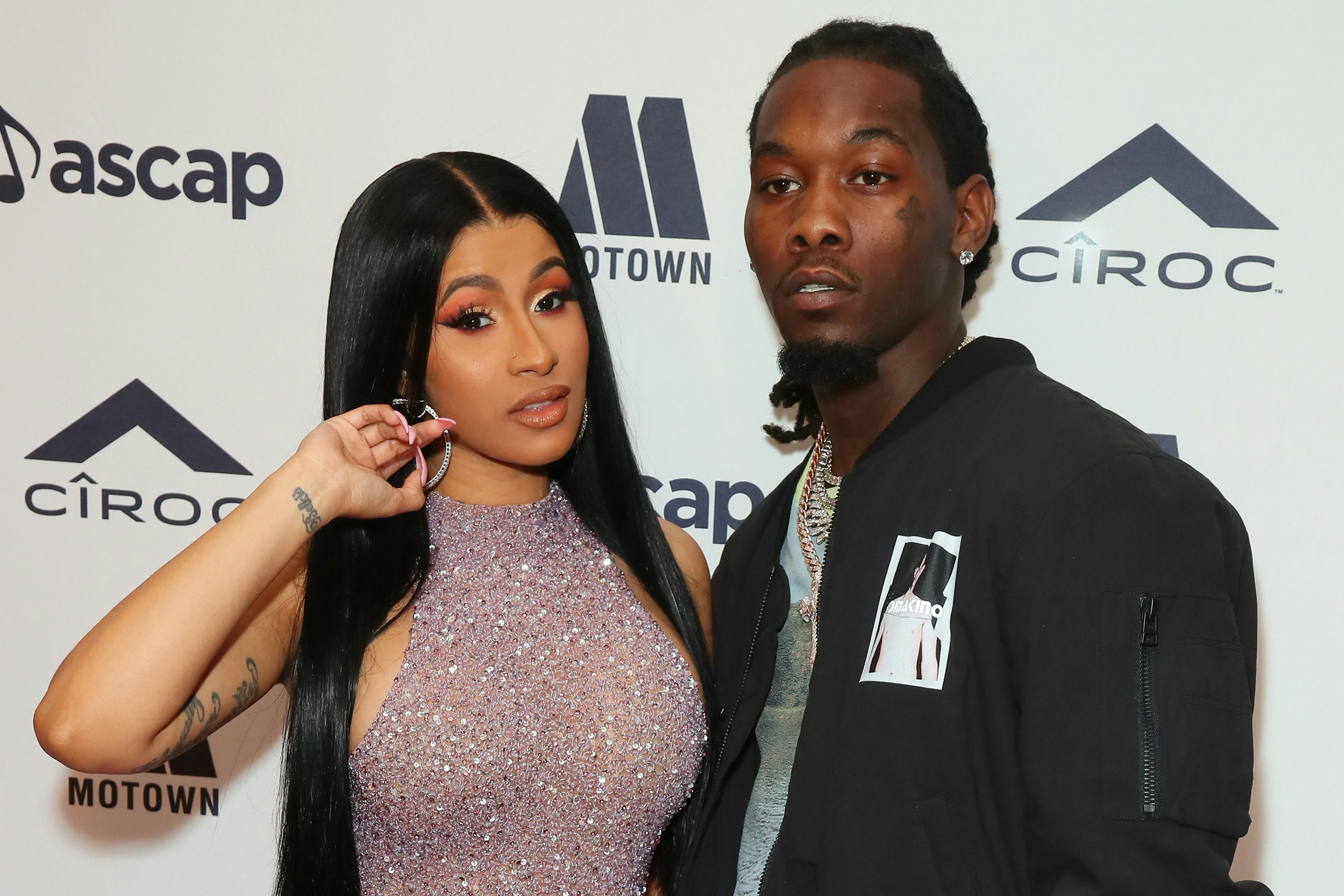 Cardi B's Response To Rumors She's Divorcing Offset For Attention Sets ...