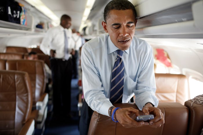 You can text Barack Obama. The former president tweeted out a phone number Wednesday that U.S. resid...