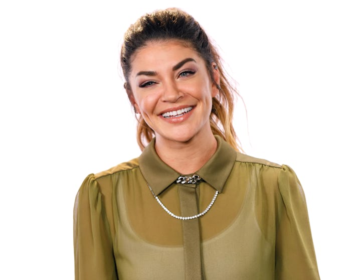 Jessica Szohr revealed she's expecting her first child with her boyfriend, Brad Richardson.