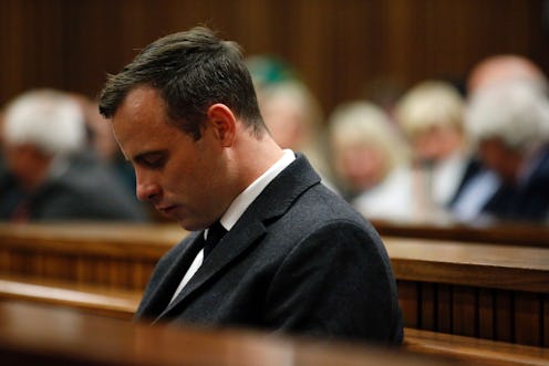 Oscar Pistorius in court for homicide trial 2014