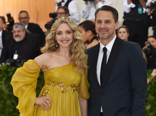 Amanda Seyfried and husband, Thomas Sadoski, welcomed their second child — a son — the couple announ...