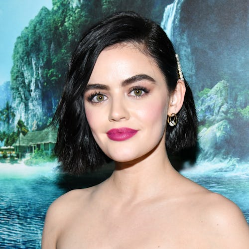 Lucy Hale just debuted red hair for fall 2020.