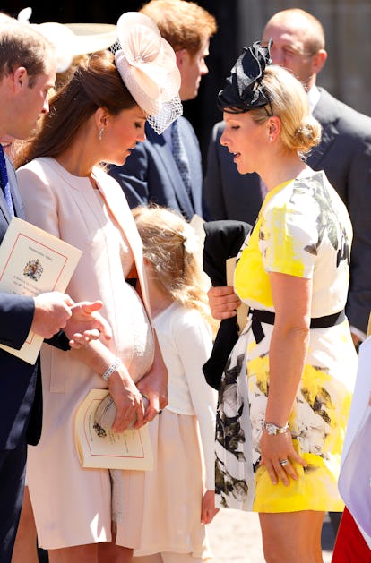Kate Middleton's monochrome looks are soft and feminine. 