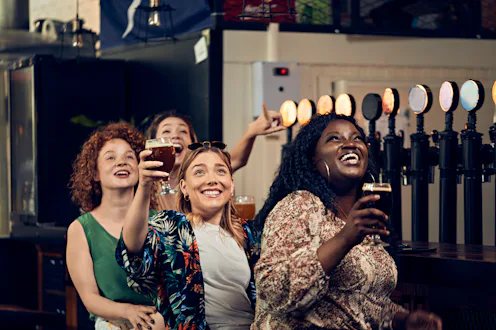 friends, drinking, fun