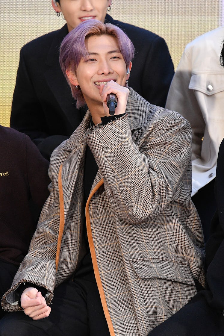 RM attends a live interview.