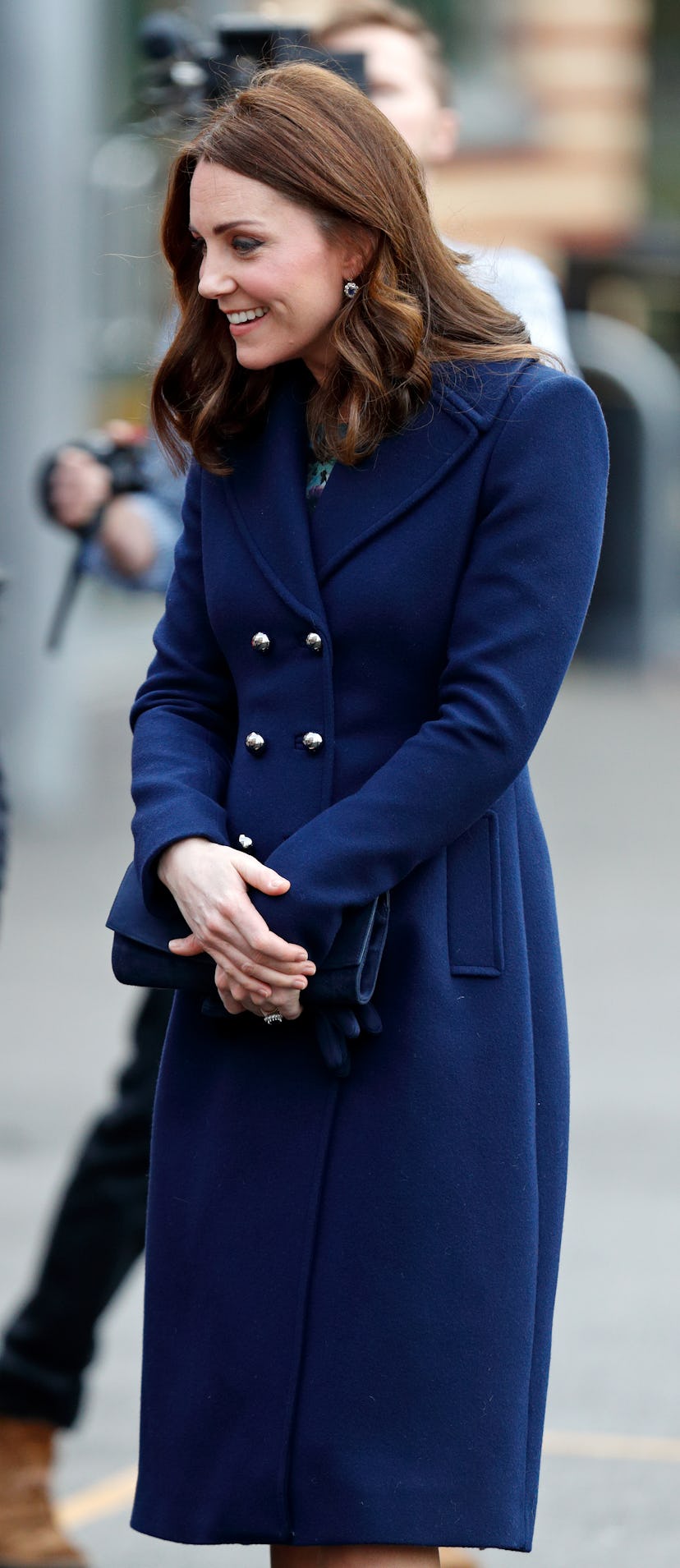 Kate Middleton's maternity style took inspiration from Diana. 