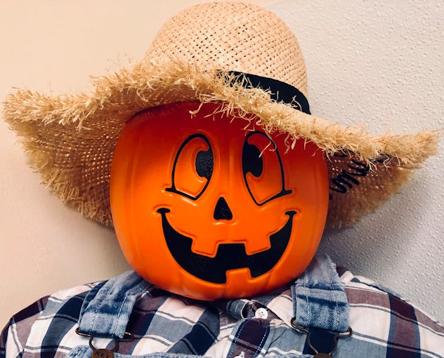 Cute Handmade Fall Theme Potholders Scarecrow Pumpkins