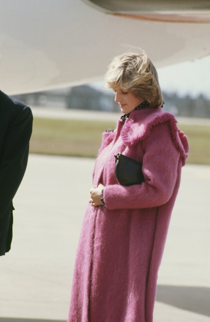 Princess Diana loved wearing bold colors. 