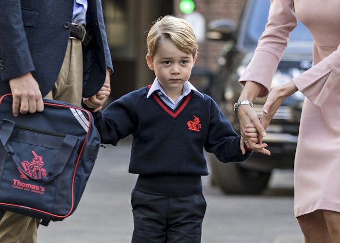 Prince George is a big fan of volcanoes.