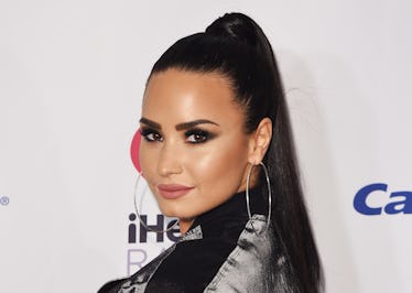 Max Ehrich's Instagra, listening to Demi Lovato's "Concentrate" is way too cute.