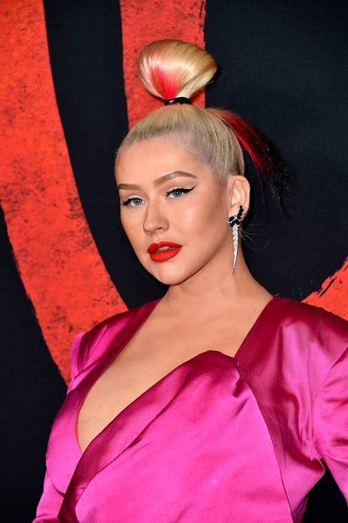 Christina Aguilera watched Mulan with her kids