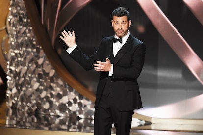 Jimmy Kimmel hosting the Emmys