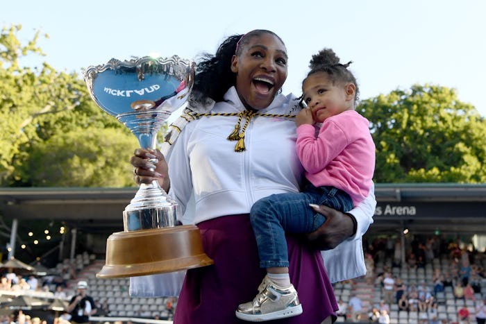 Serena Williams is one of three moms playing in the U.S. Open quarterfinals.