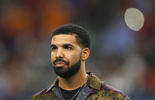 Drake posted a rare photo of his son, Adonis, to Instagram on Wednesday in honor of his first day of...