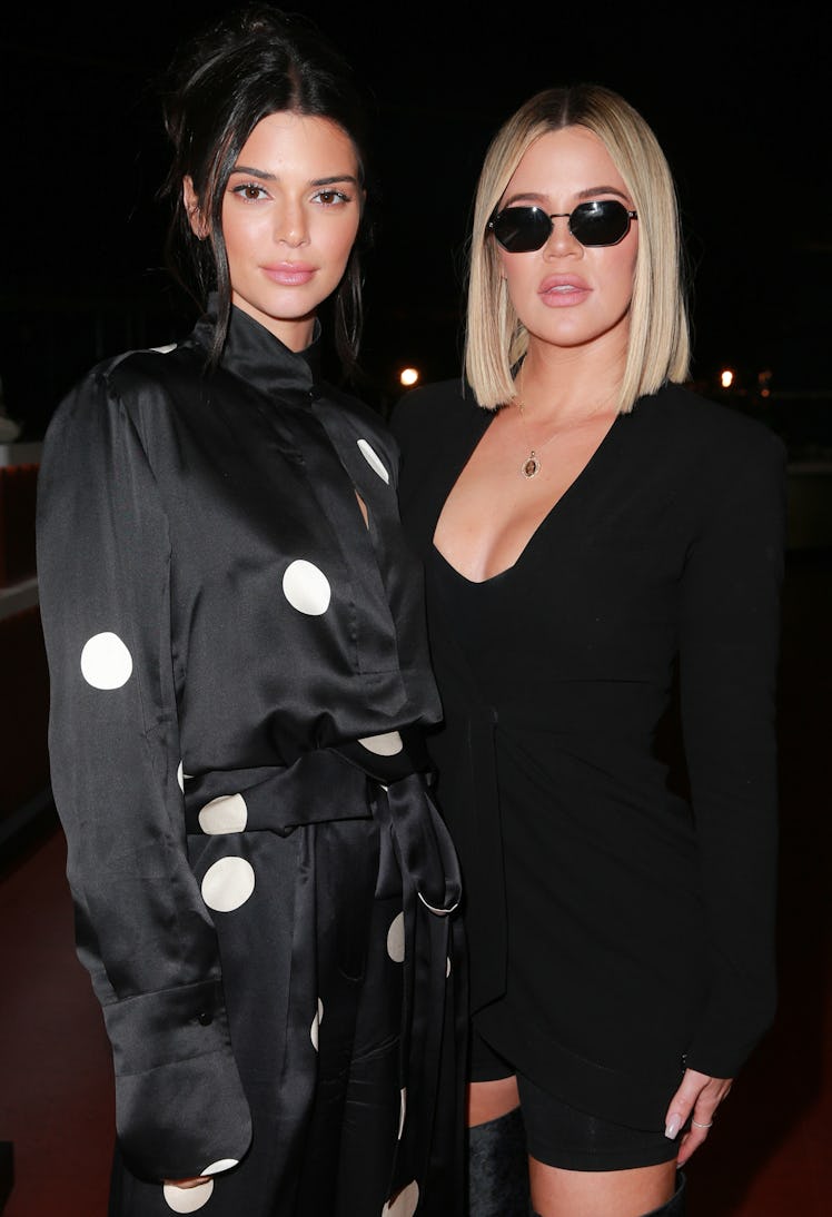 Khloé Kardashian and Kendall Jenner.