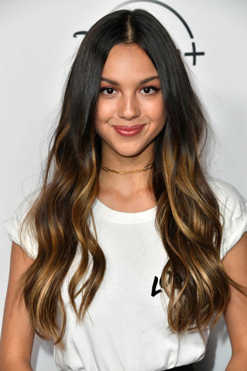 Olivia Rodrigo's reaction to Taylor Swift praising "Drivers License." Photo via Getty Images