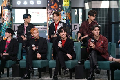 GOT7 gets interviewed for the 'BUILD Series.' 