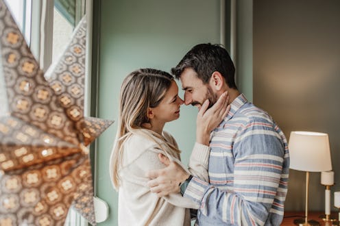 couple, kiss