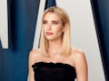 Emma Roberts attends the Vanity Fair Oscars party.