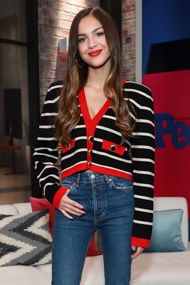 Olivia Rodrigo visits People magazine.
