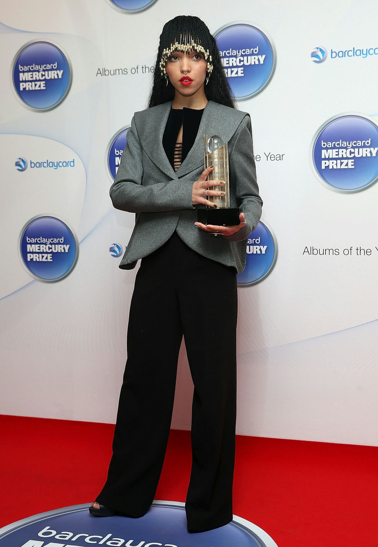 FKA Twigs at the 2014 Barclaycard Mercury Prize Nominations Launch