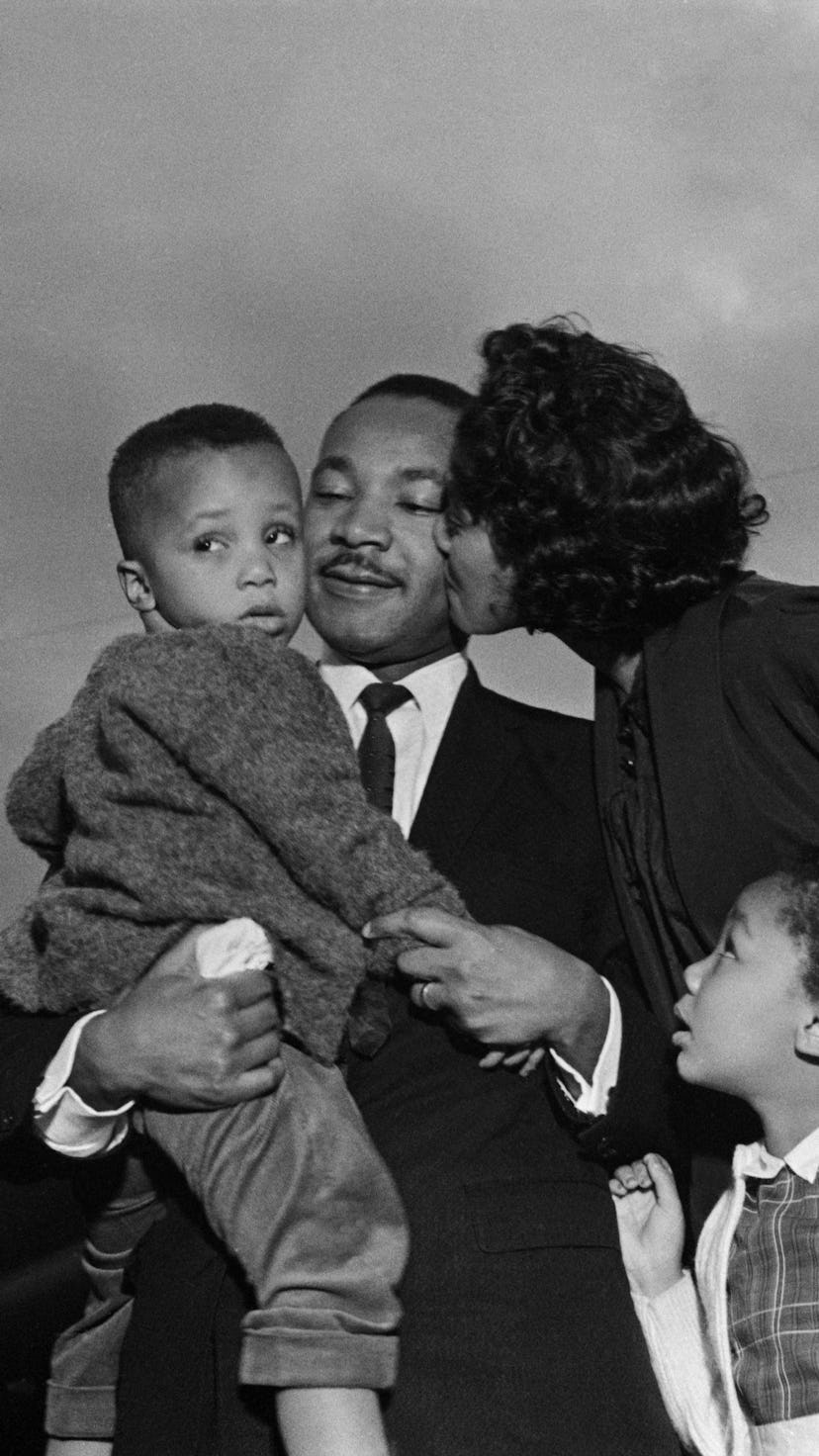 Martin Luther King Jr. was a proud dad, as evidenced by his quotes and photos with his children.