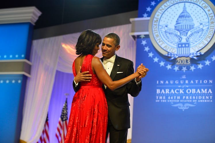 Barack Obama and Michelle Obama.