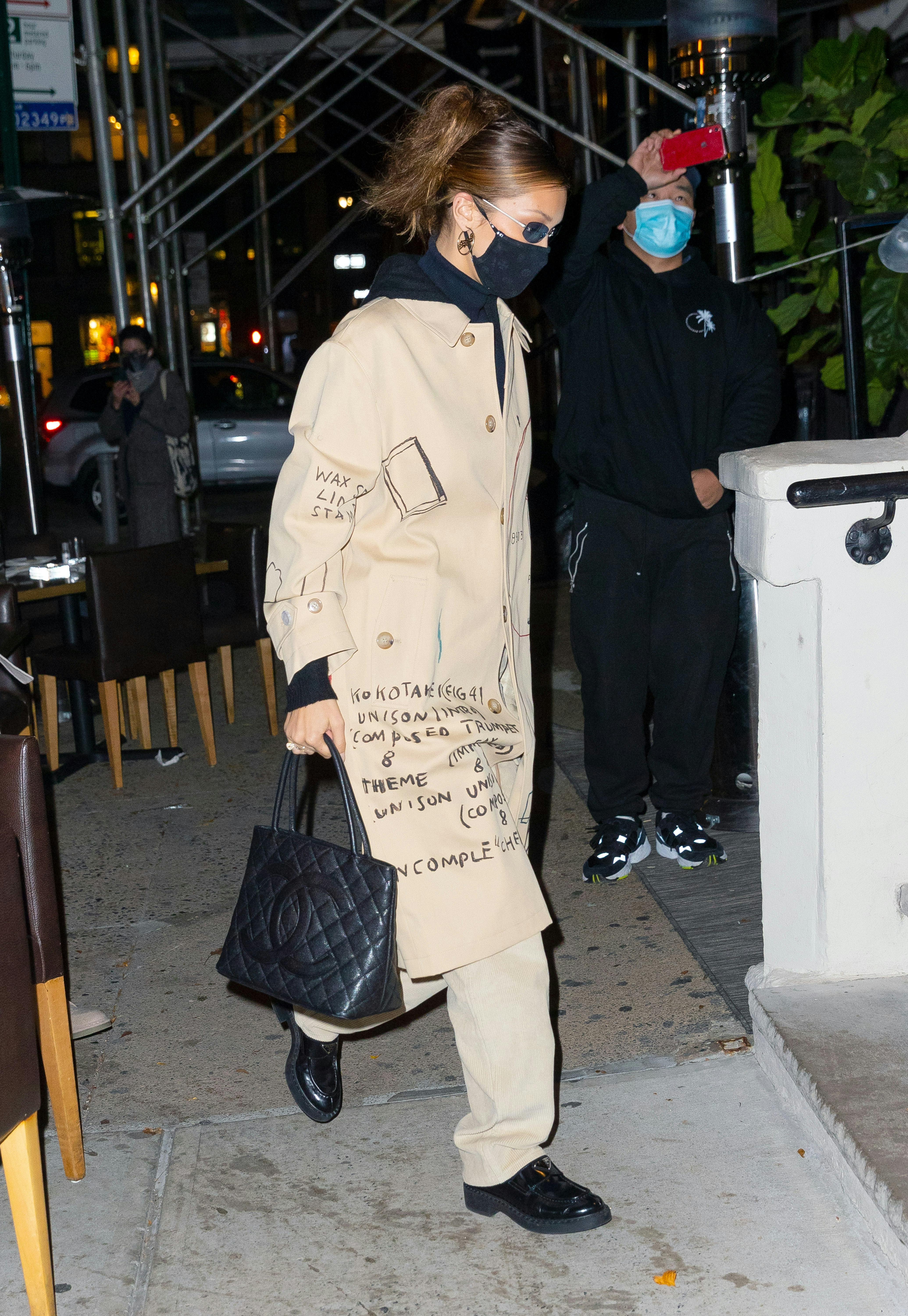 Celebrities with chanel hot sale boy bag