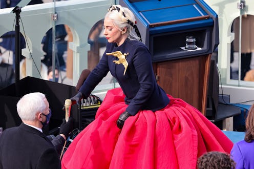 Memes and tweets about Lady Gaga and Mike Pence from the inauguration