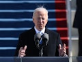 Joe Biden's 2021 inauguration speech is in clear contrast to Donald Trump's 2017 speech. 